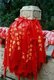 China: Lucky red and gold ribbons, Wen Miao (Confucius Temple), Wuwei, Gansu